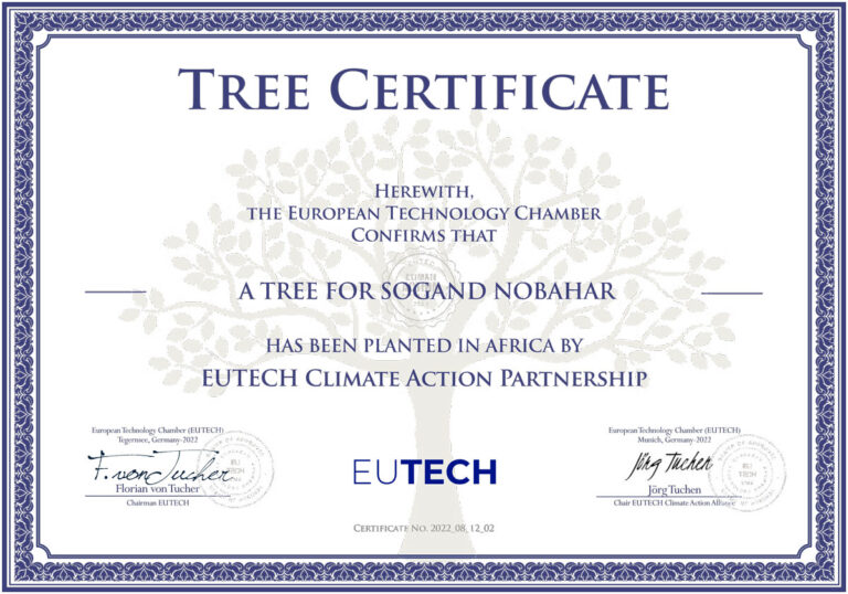 202208-Eutech-treecertificate-Sogand-Nobahar